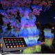 24W 48W Colorful LED Rainbow Flood Light for Garden Landscape Bridge Park Lawn Tree  Atmosphere Outdoor Indoor Lighting 